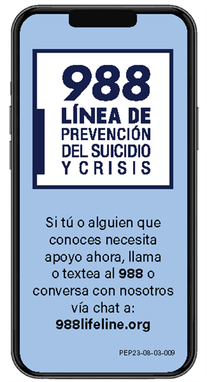 988 Hotline Spanish